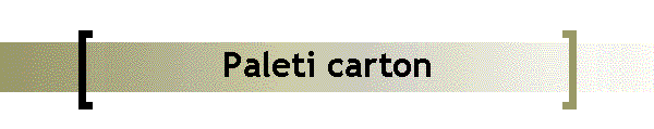 Paleti carton